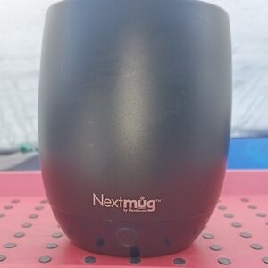 Nextmug Black Mug 14 oz , Missing Credle And Charger Comes W Lid